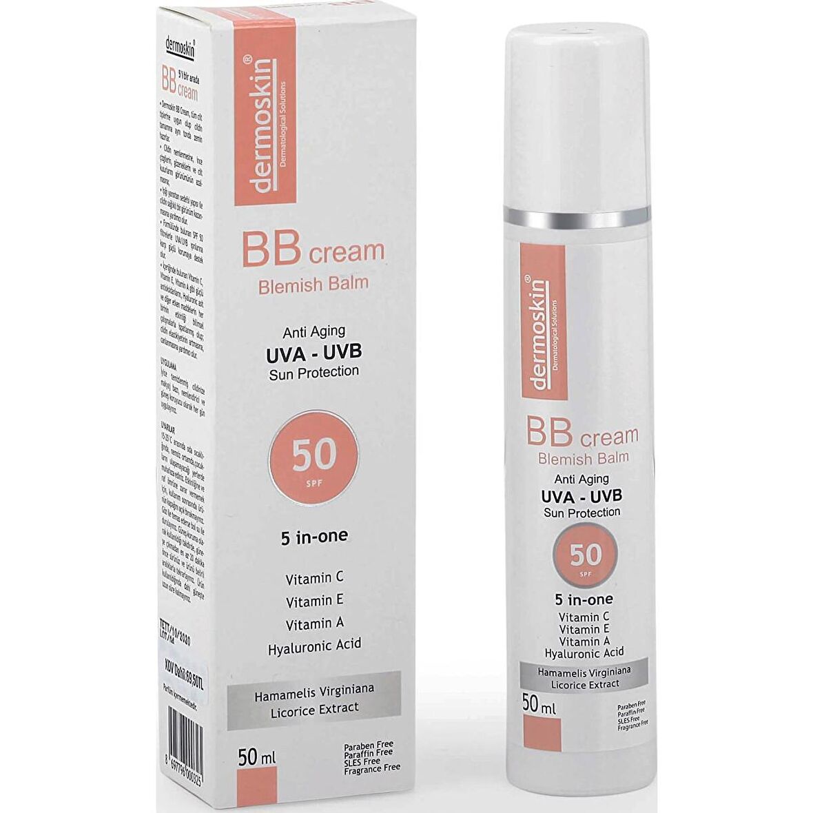 Dermoskin Spf50 BB Cream 50 ml