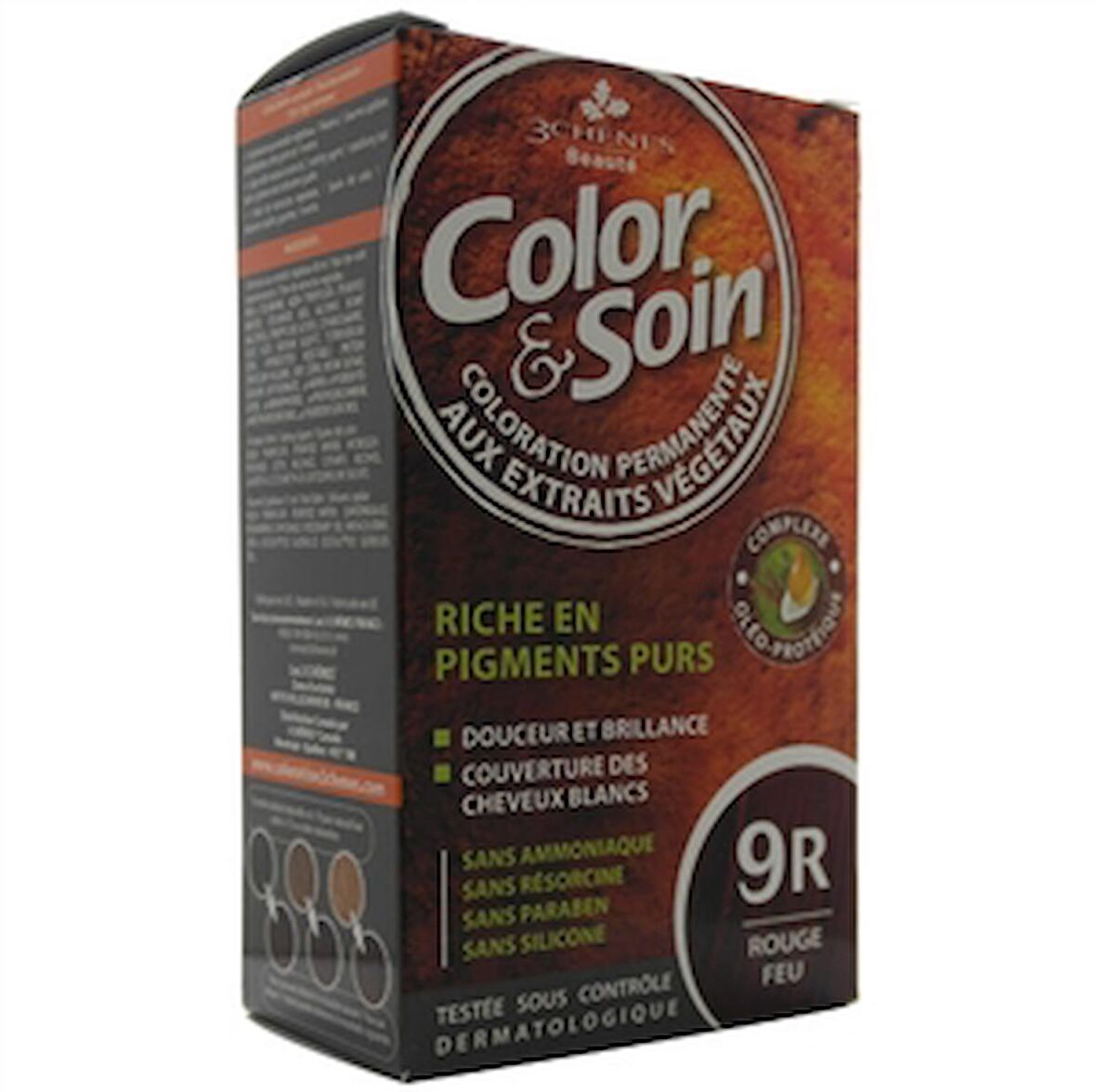 Color and Soin Tamamen Bitkisel Organik Saç Boyası 9R Ateş Kırmızısı