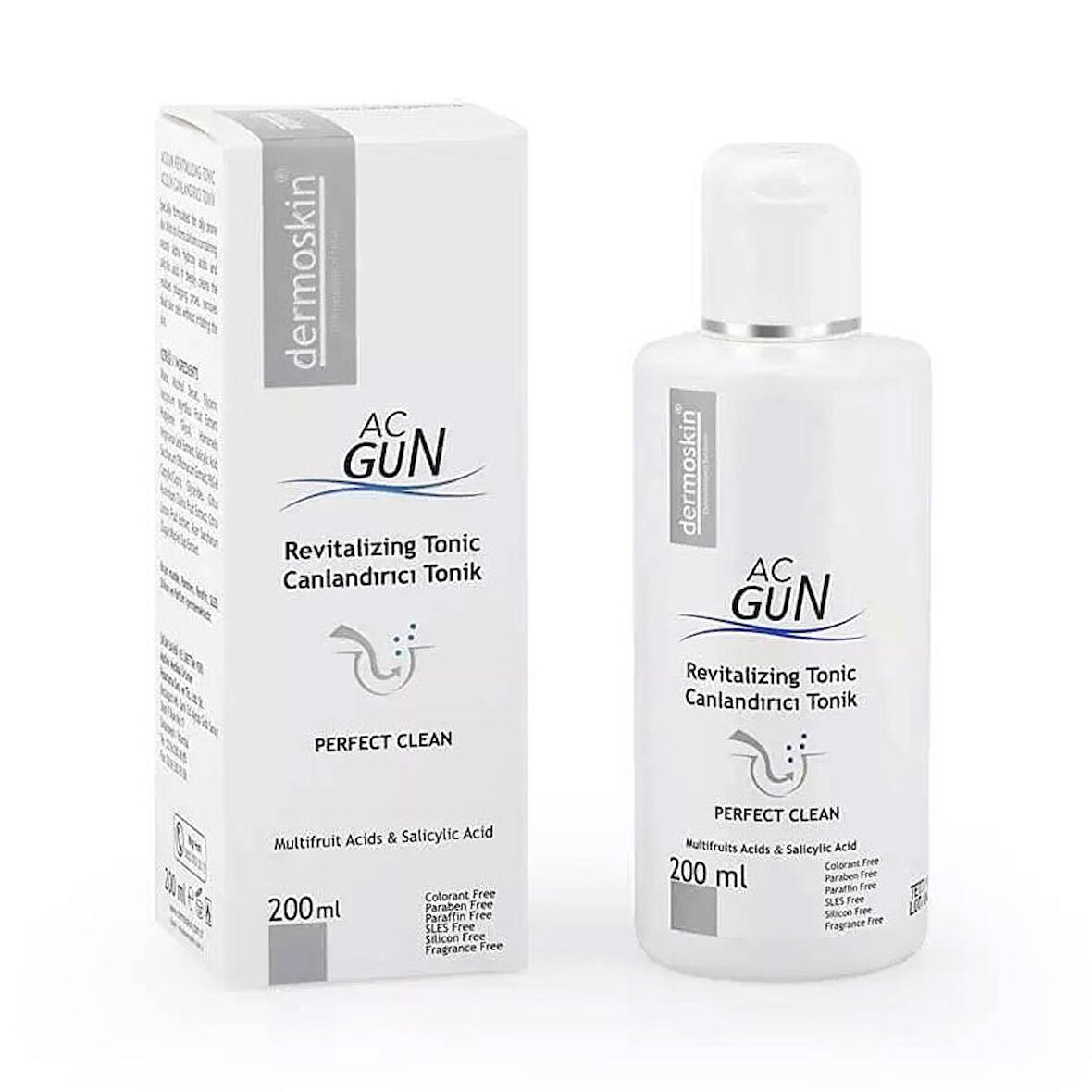 Dermoskin Acgun Yüz Yıkama Jeli 200 ml