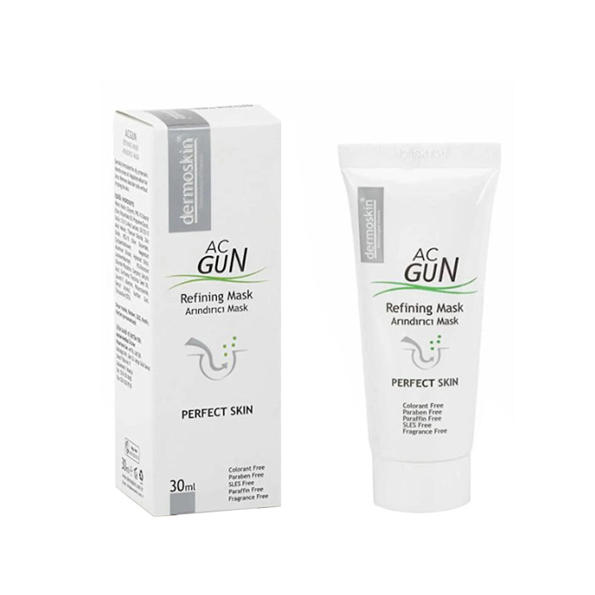 Dermoskin Acgun Arındırıcı Maske 30ml