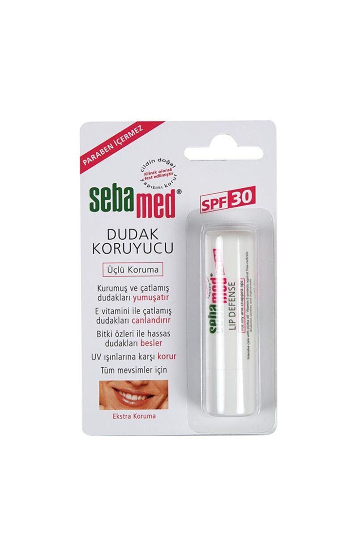 Spf 30 Üçlü Etkili Dudak Kremi 4.8 gr