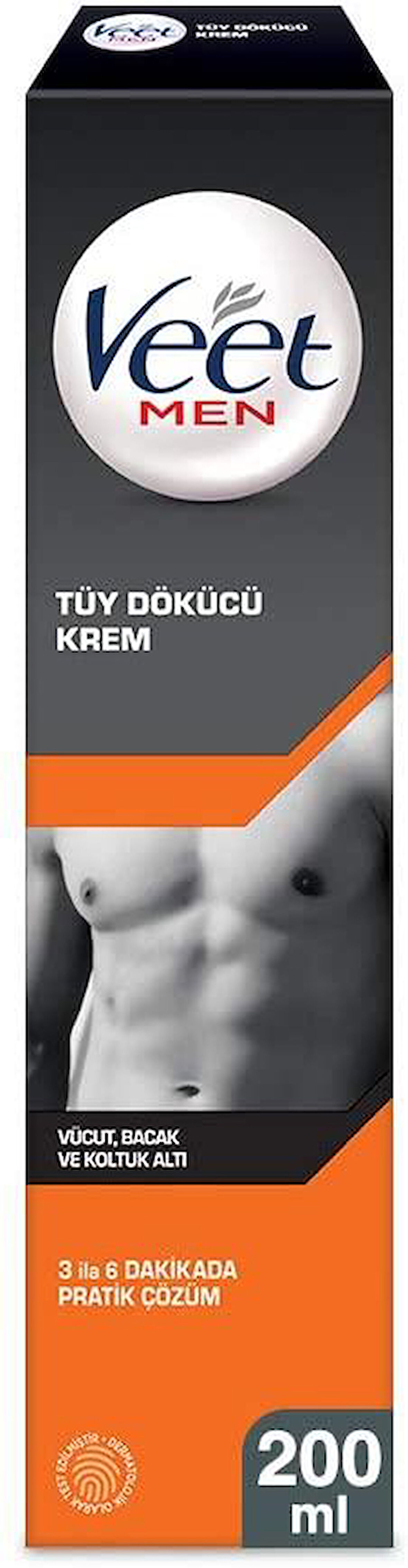 Veet Men Tüy Dökücü Krem Erkeklere Özel 200 Ml