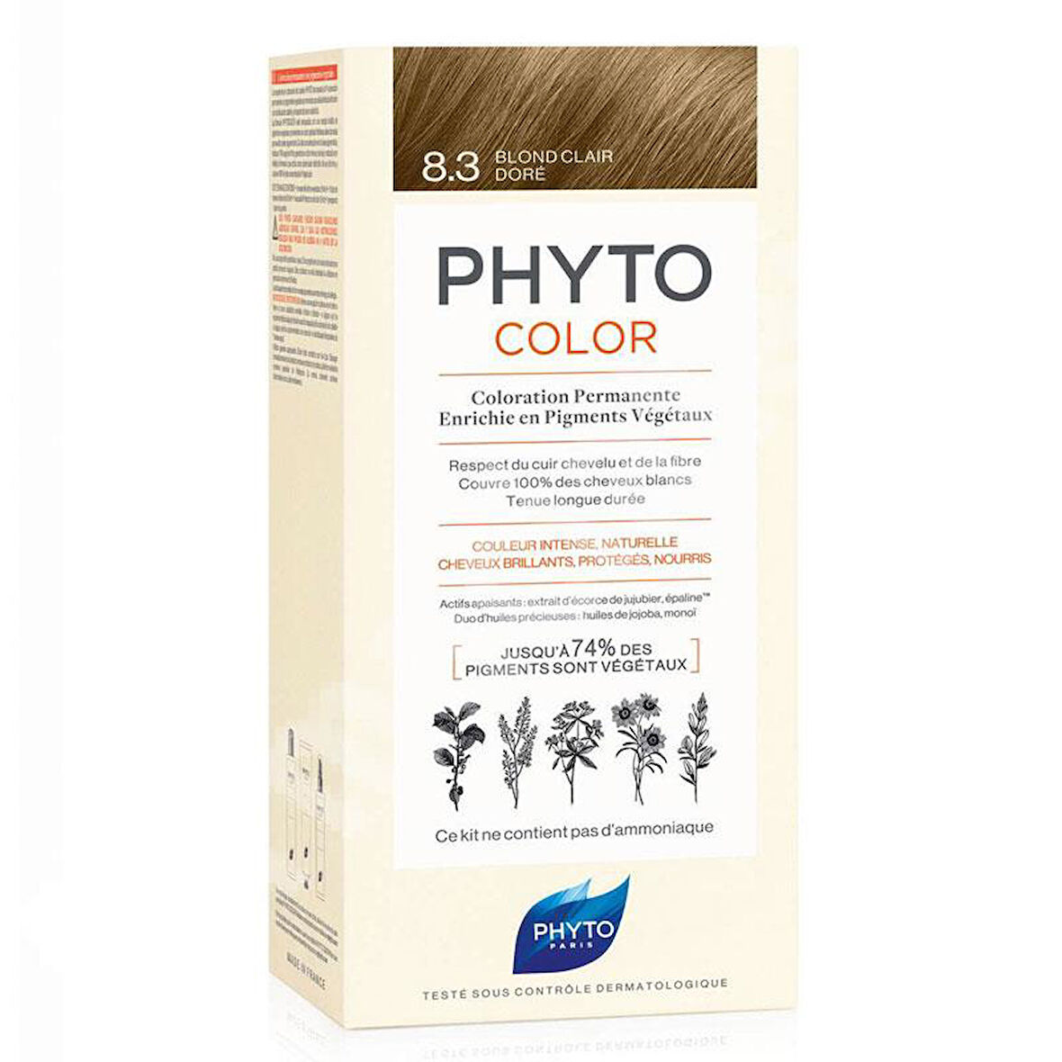 Phyto Phytocolor Bitkisel Saç Boyası 7.3 - Kumral Dore Yeni Formül