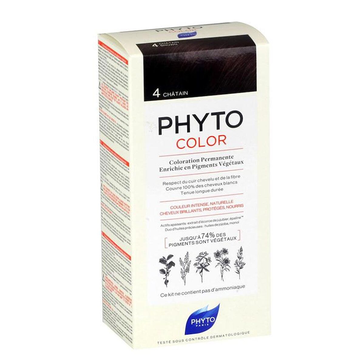 Phyto Phytocolor Bitkisel Saç Boyası - 4 Kestane