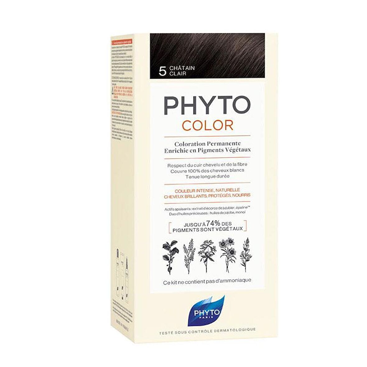 Phyto Phytocolor Bitkisel Saç Boyası - 6 - Koyu Kumral
