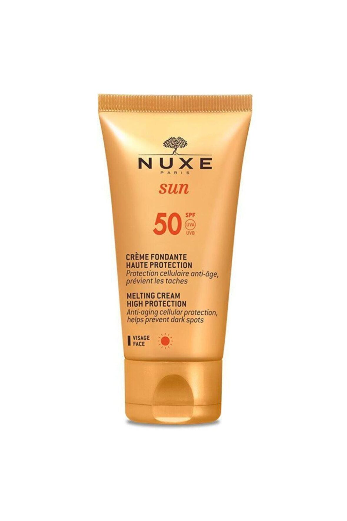 Sun Creme Fondante Visage Haute Protection Spf50 50ml