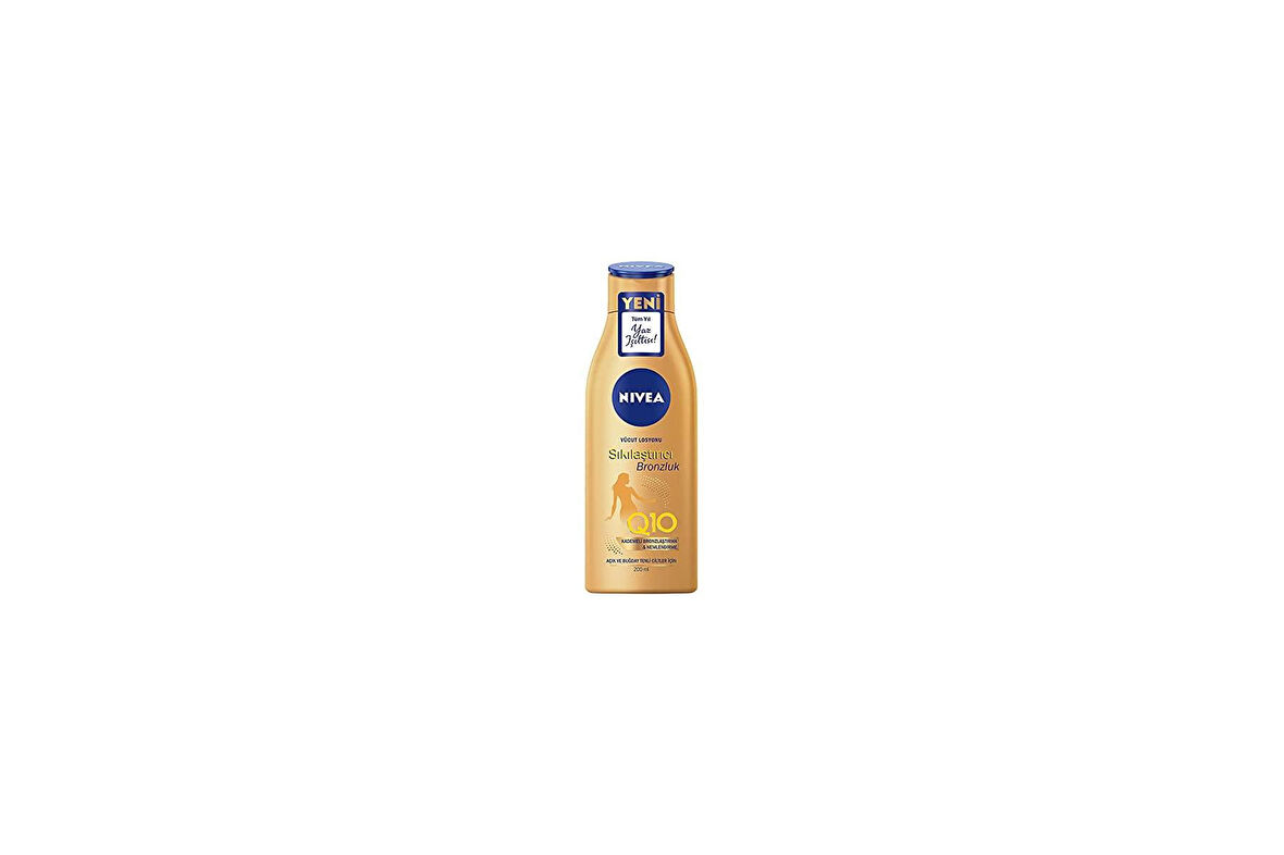 Nivea Q10 Sıkılaştırıcı + Bronzluk Vücut Losyonu 200 ml