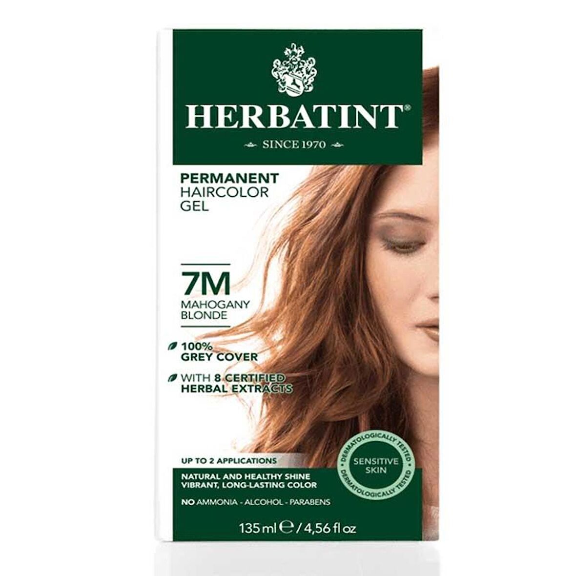 Herbatint Bitkisel Saç Boyası 7M Blond Acajou