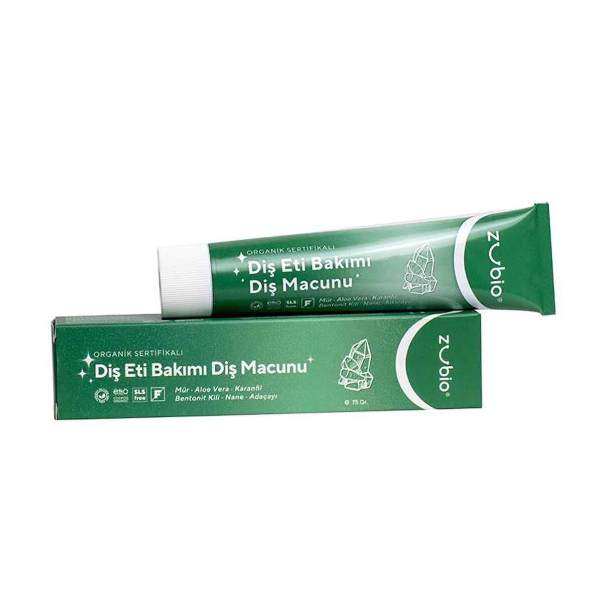 Zubio Organik Vegan Diş Eti Bakımı Diş Macunu 75 gr
