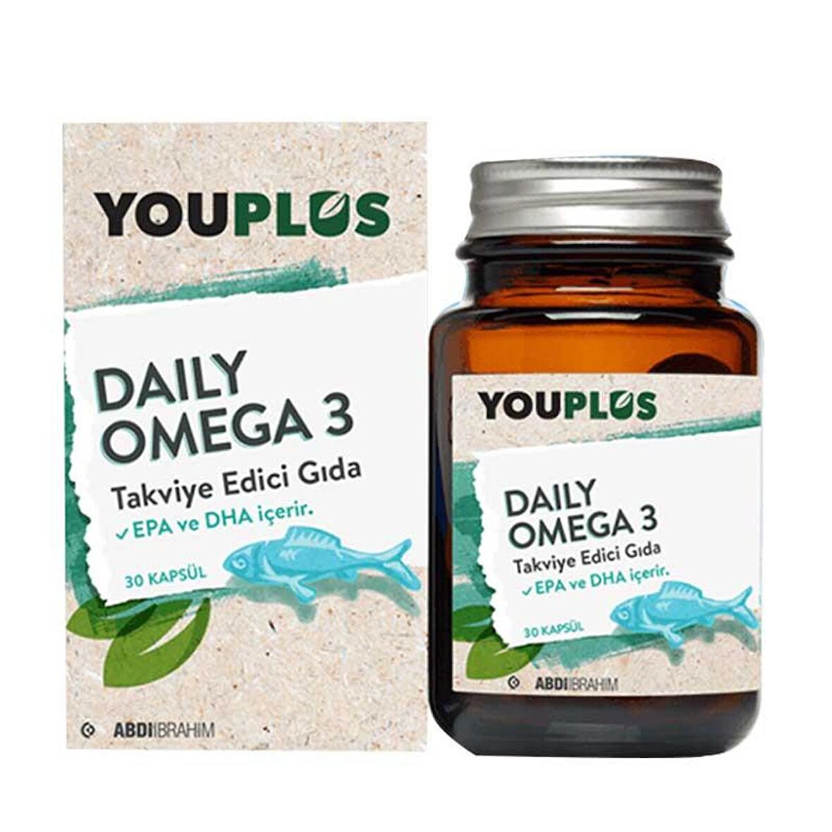 Youplus Daily Omega 3 Takviye Edici Gıda 30 Kapsül