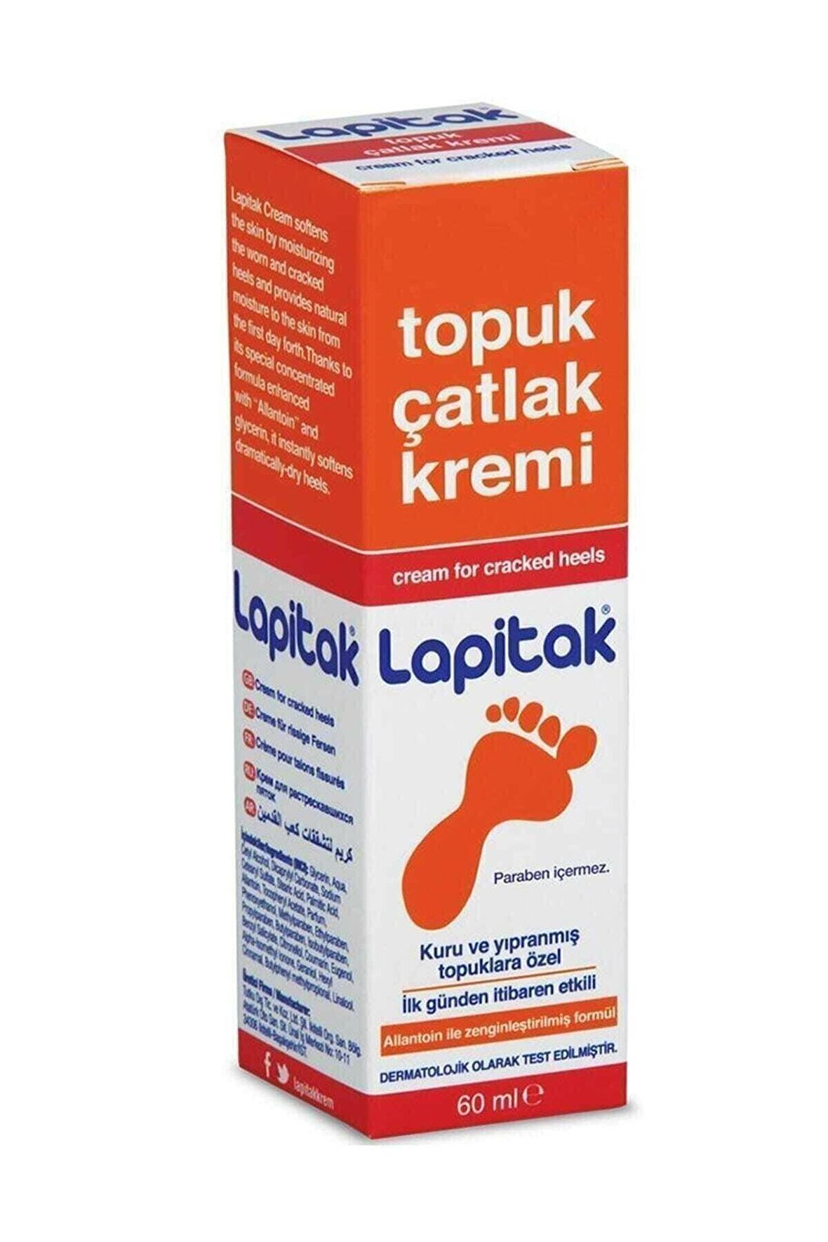 Lapitak Topuk Çatlağı için Krem 60 ml