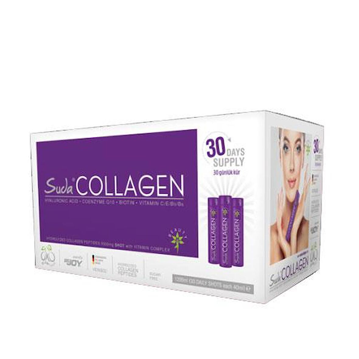 Suda Collagen Takviye Edici Gıda Erik Aromalı 30x40 ml