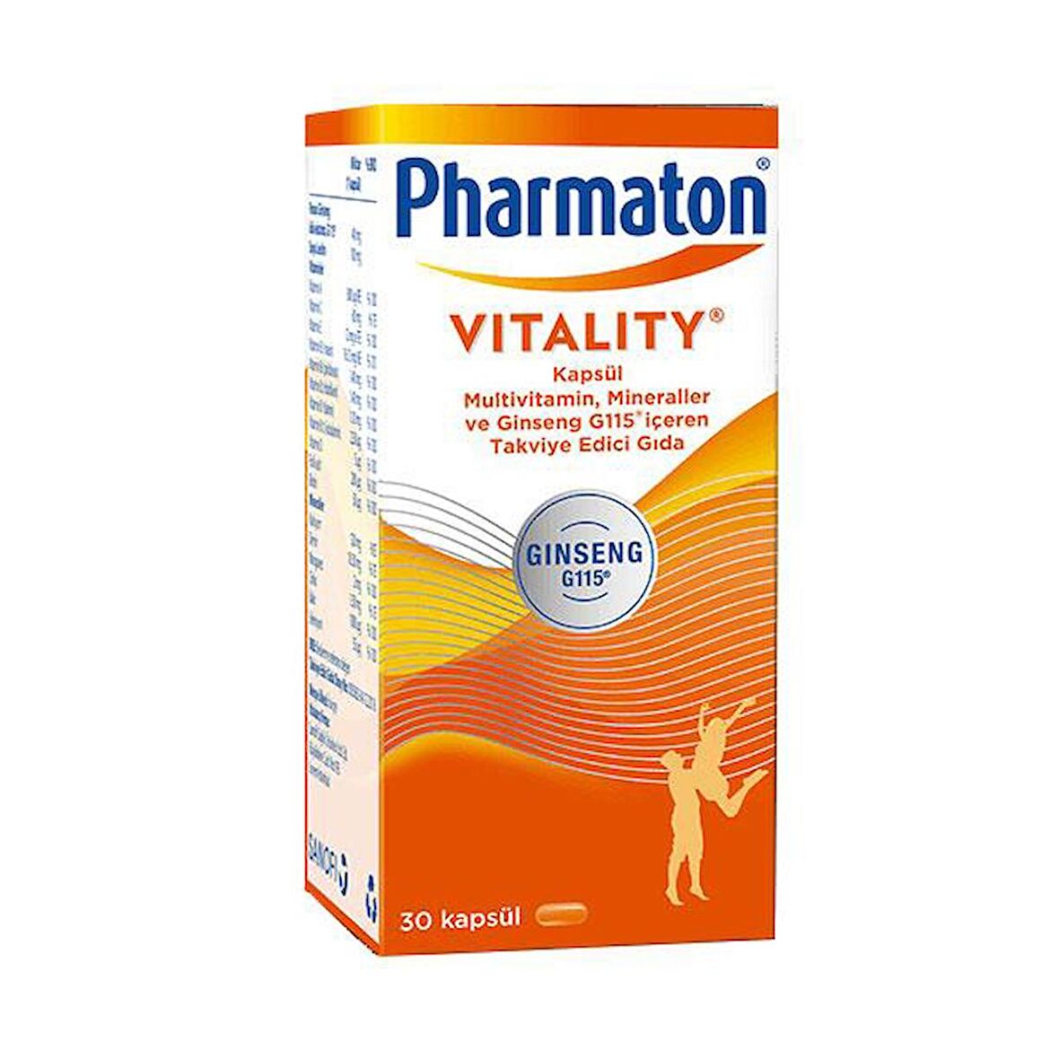 Pharmaton Vitality 30 Kapsül - Takviye Edici Gıda