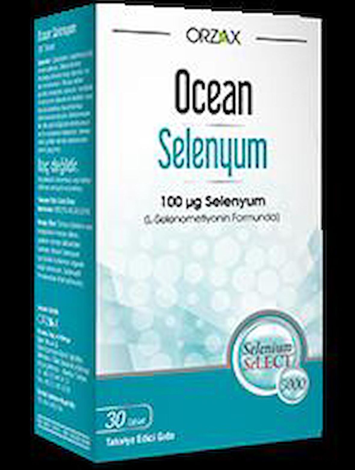 Orzax Ocean Selenyum Takviye Edici Gıda 30 Kapsül