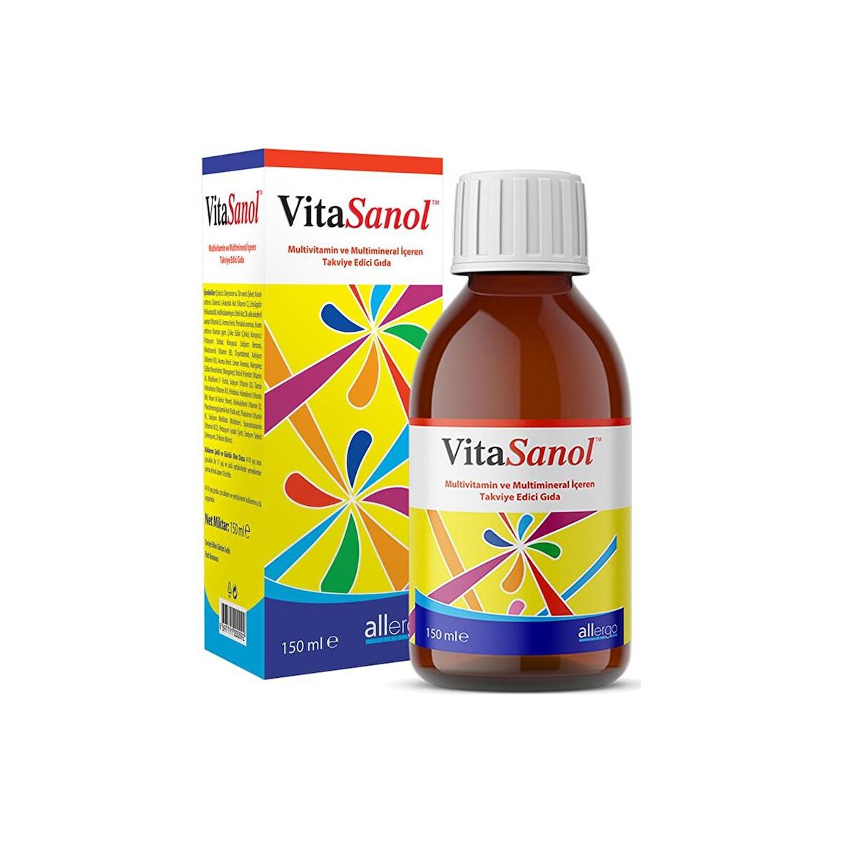 Allergo VitaSanol Multivitamin Şurup 250 mL