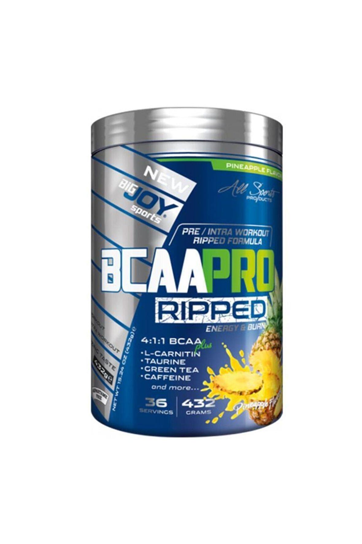 Bigjoy Sports Bcaa Pro 4.1.1 Ripped Ananas 432 G