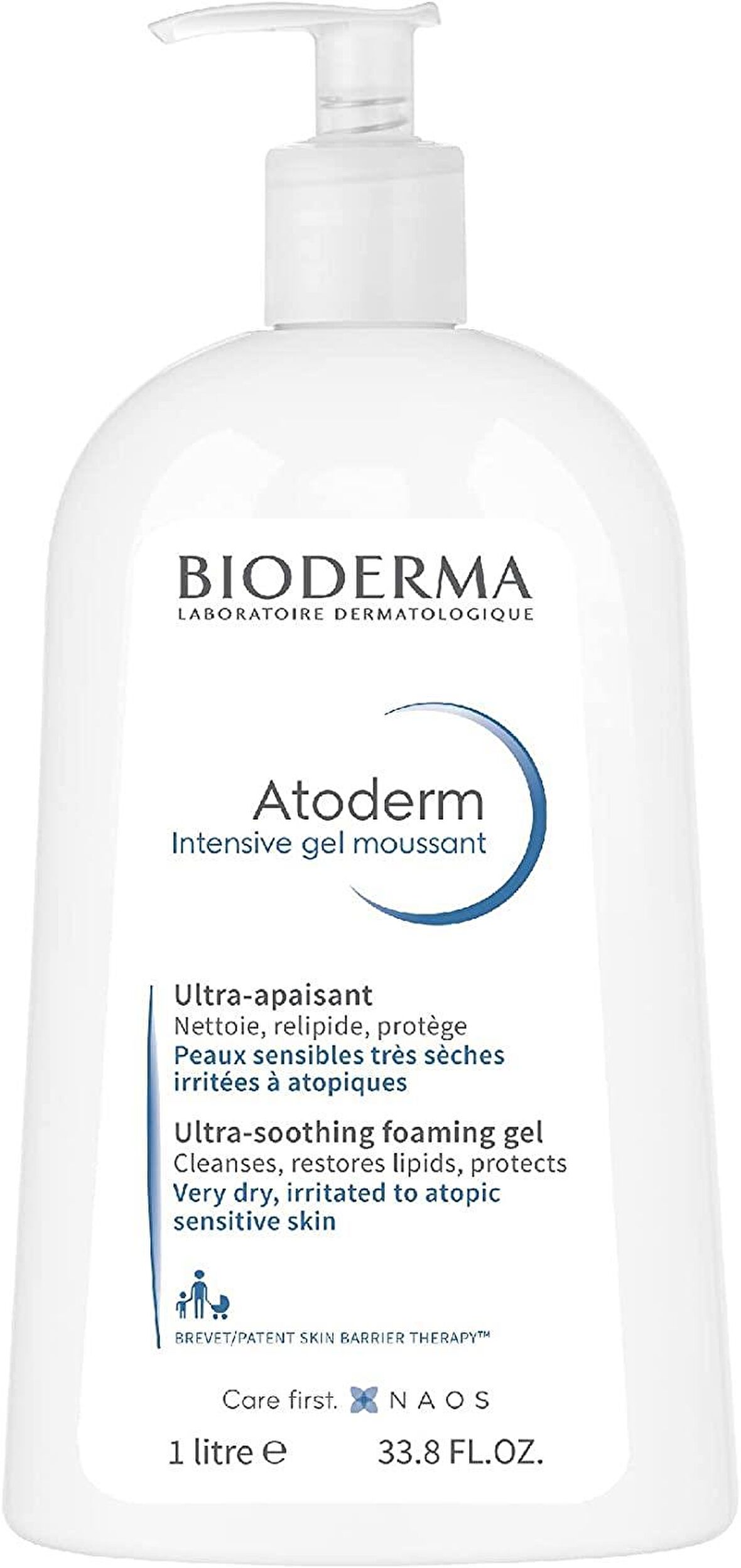 Bioderma Atoderm Intensive Foaming Gel Atopiye Eğilimli Ciltler İçin Yatıştıcı ve Kaşıntı Karşıtı Temizleyici Jel 1000 ml