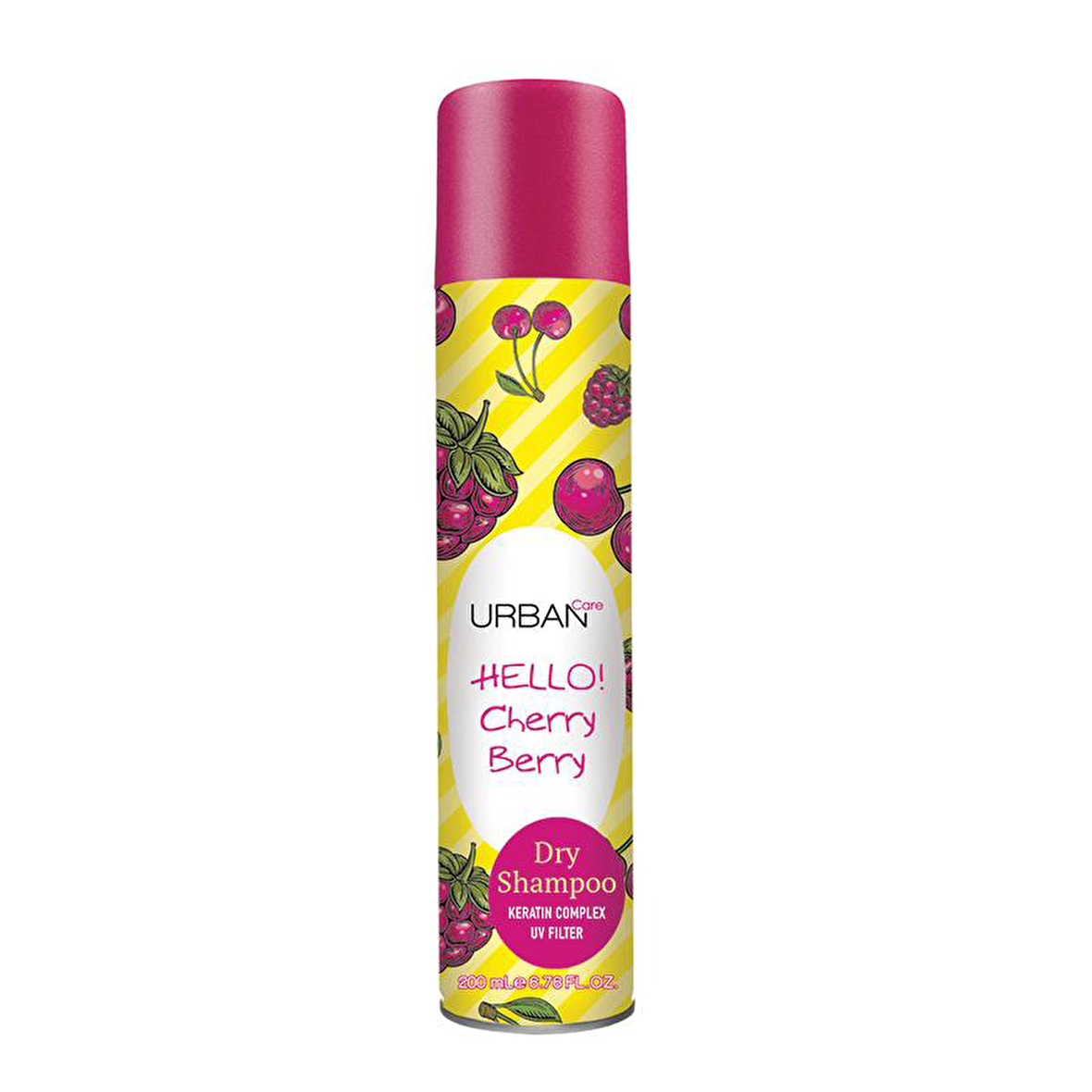 Urban Care Hello Cherry Berry Tatlı Vişne ve Yabani Böğürtlen Kokulu Kuru Şampuan 200 ml