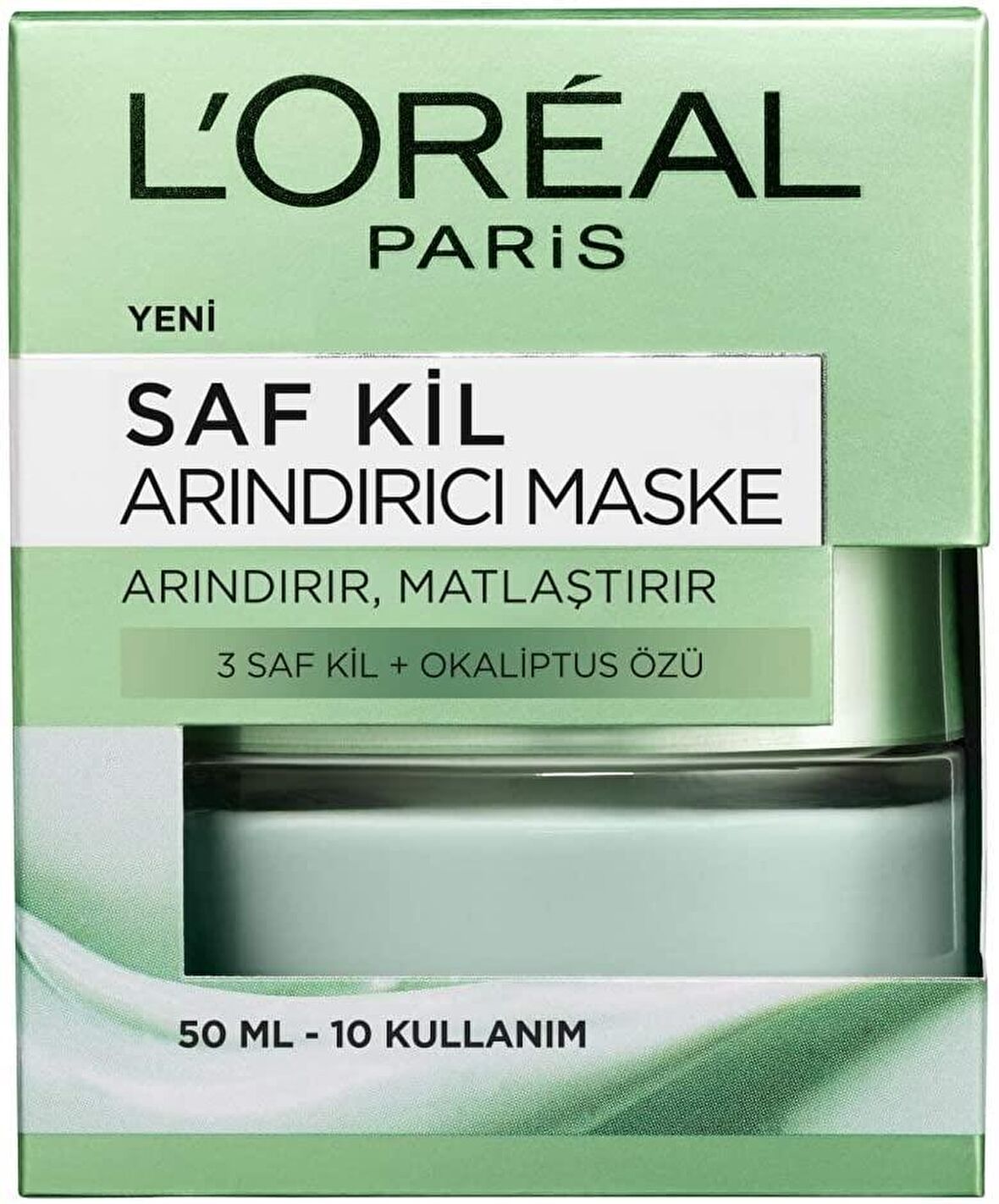 L'Oréal Paris Saf Kil Arındırıcı Maske, 50 ml