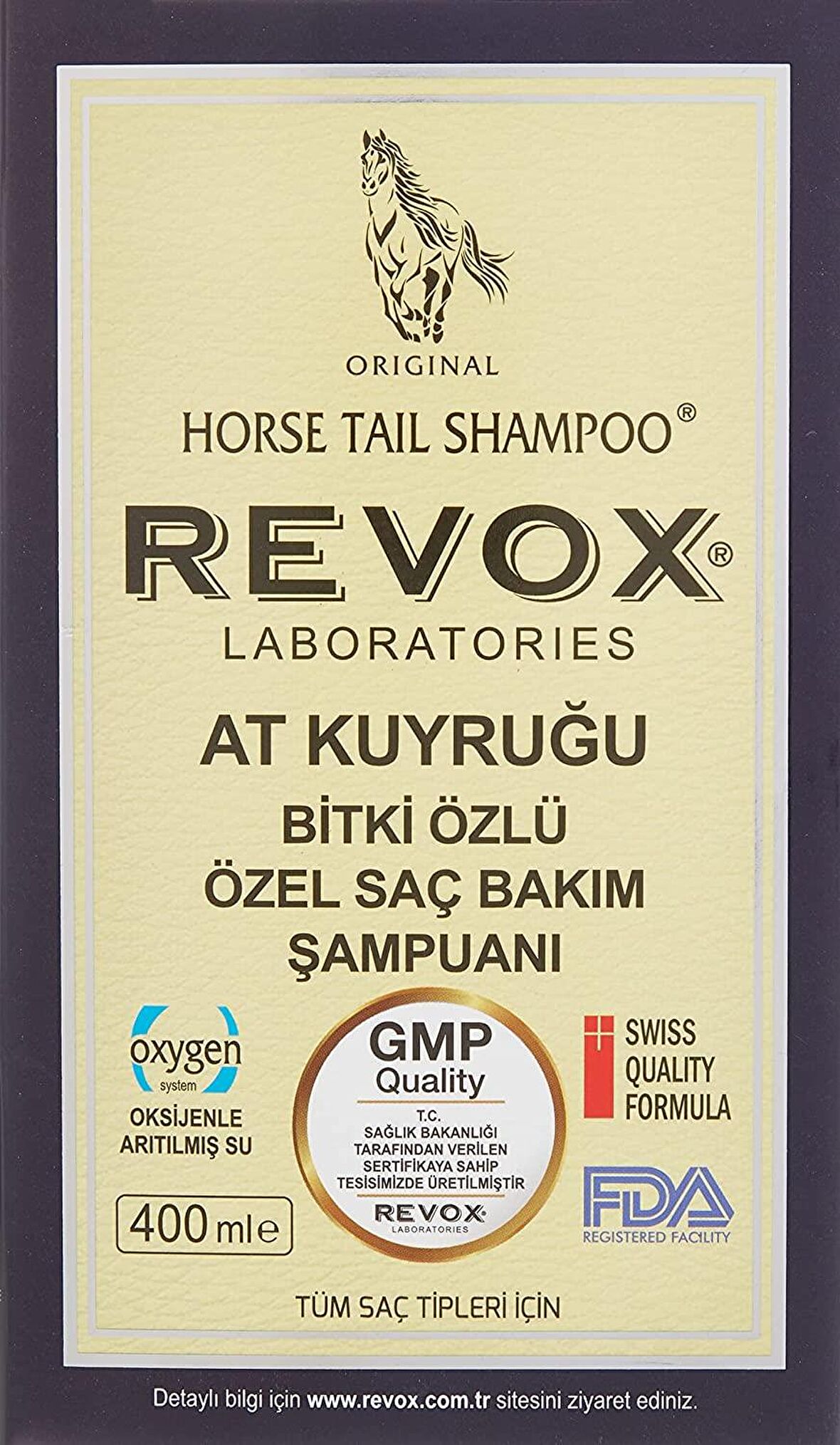 Revox At Kuyruğu Şampuanı, 400 Ml