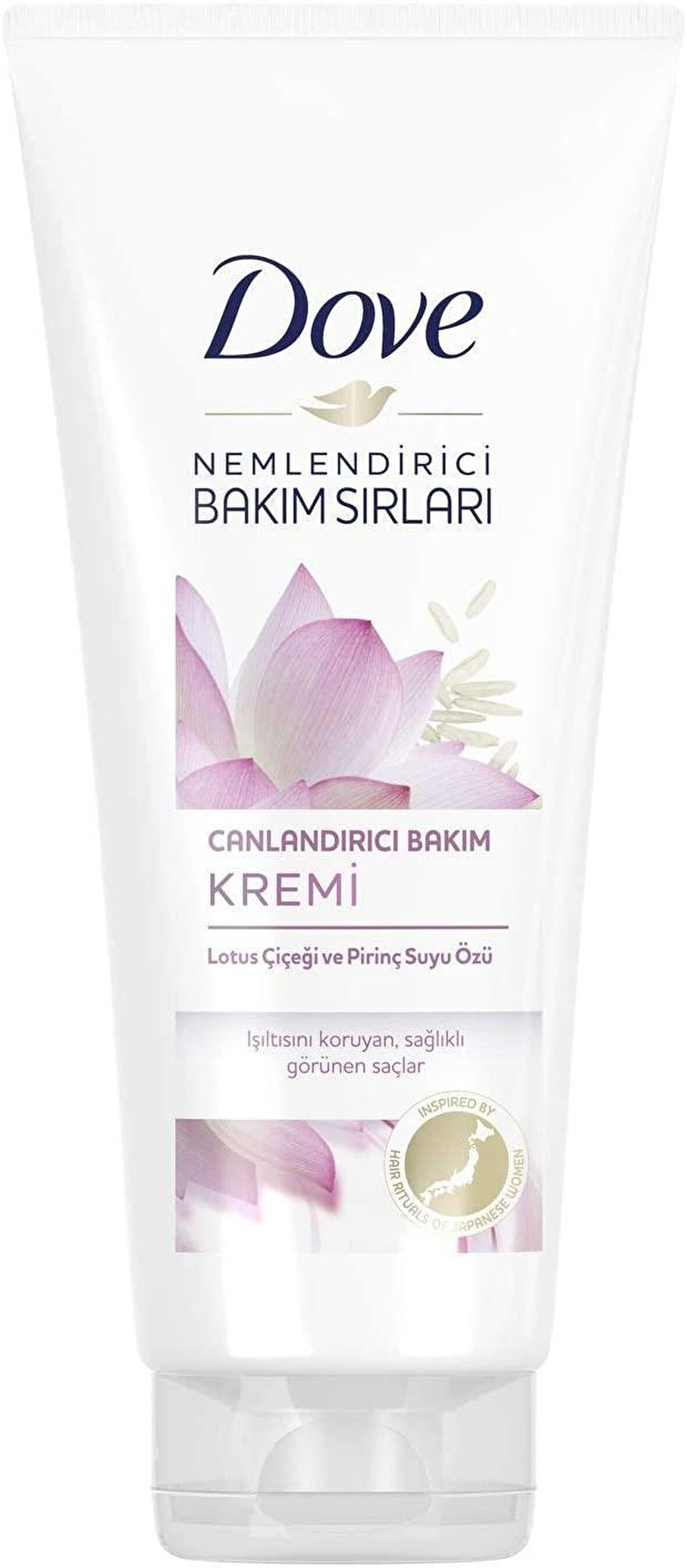 Dove Lotus Çiçeği ve Pirinç Suyu Süper Saç Bakım Kremi 170ml