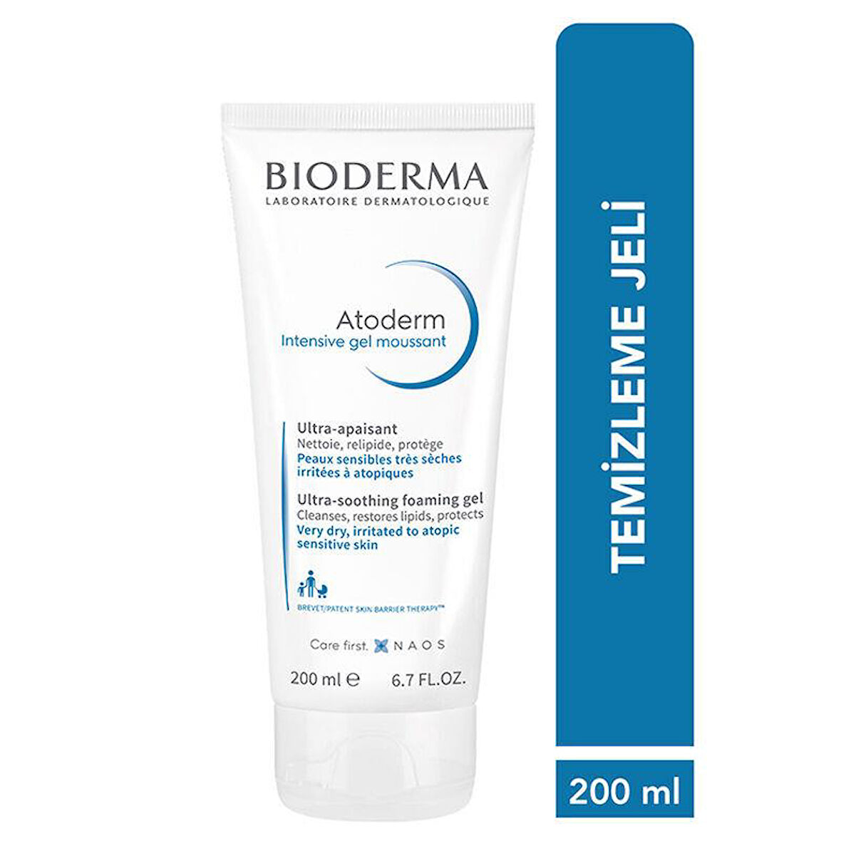 Bioderma Atoderm Foaming Gel 200 ml - Yüz Yıkama Jeli - Diş Beyazlatıcı Köpük