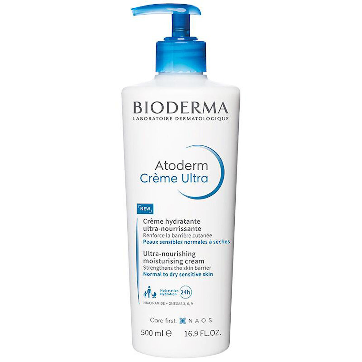 Bioderma Atoderm Nemlendirici Krem 500 ml - Diş Beyazlatıcı Köpük Hediye