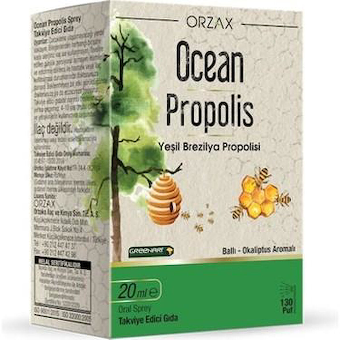 Ocean Propolis Sprey 20 ml - Diş Beyazlatıcı Köpük Hediye