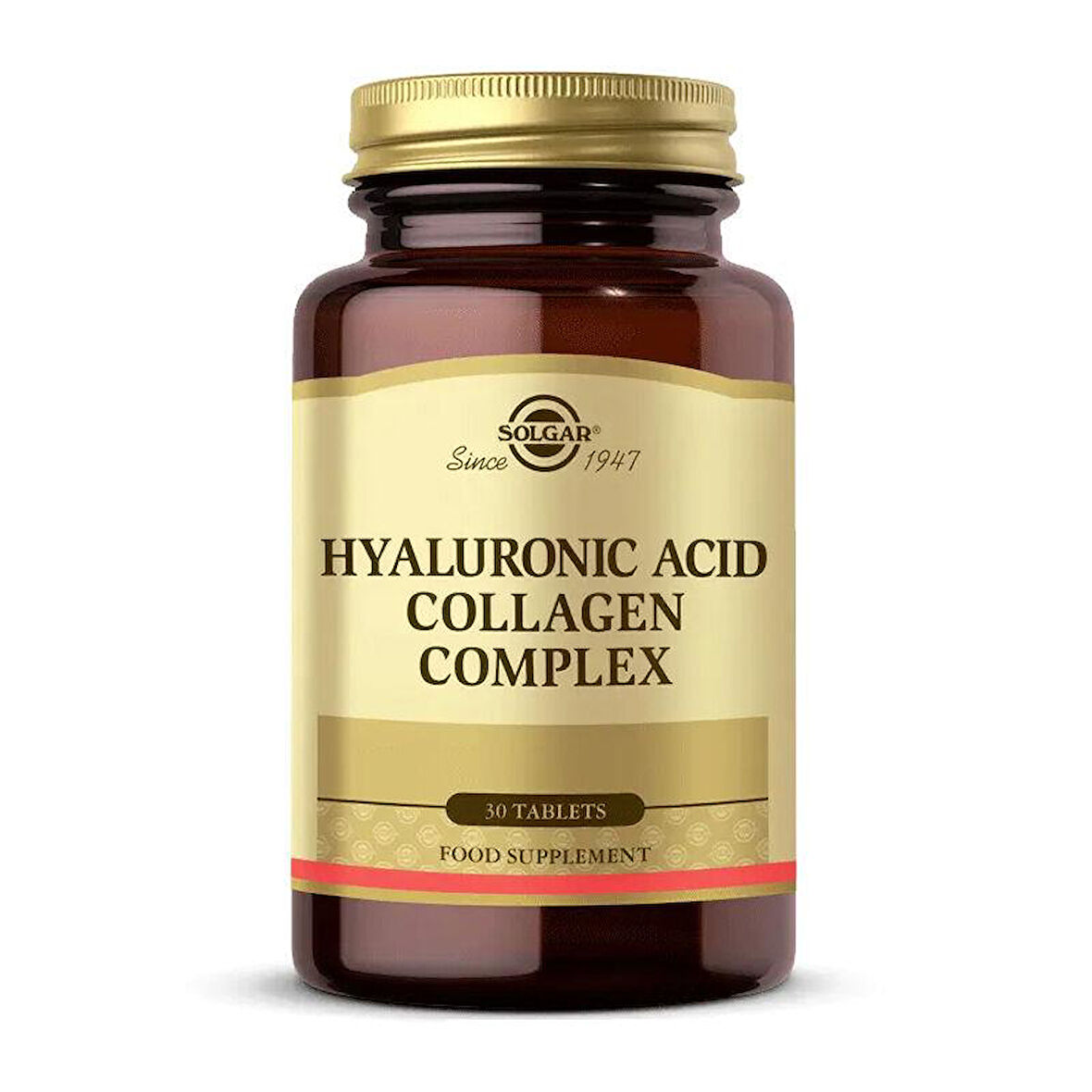 Solgar Hyaluronic Acid Collagen Complex 120 mg 30 Tablet - Diş Beyazlatıcı Köpük Hediye