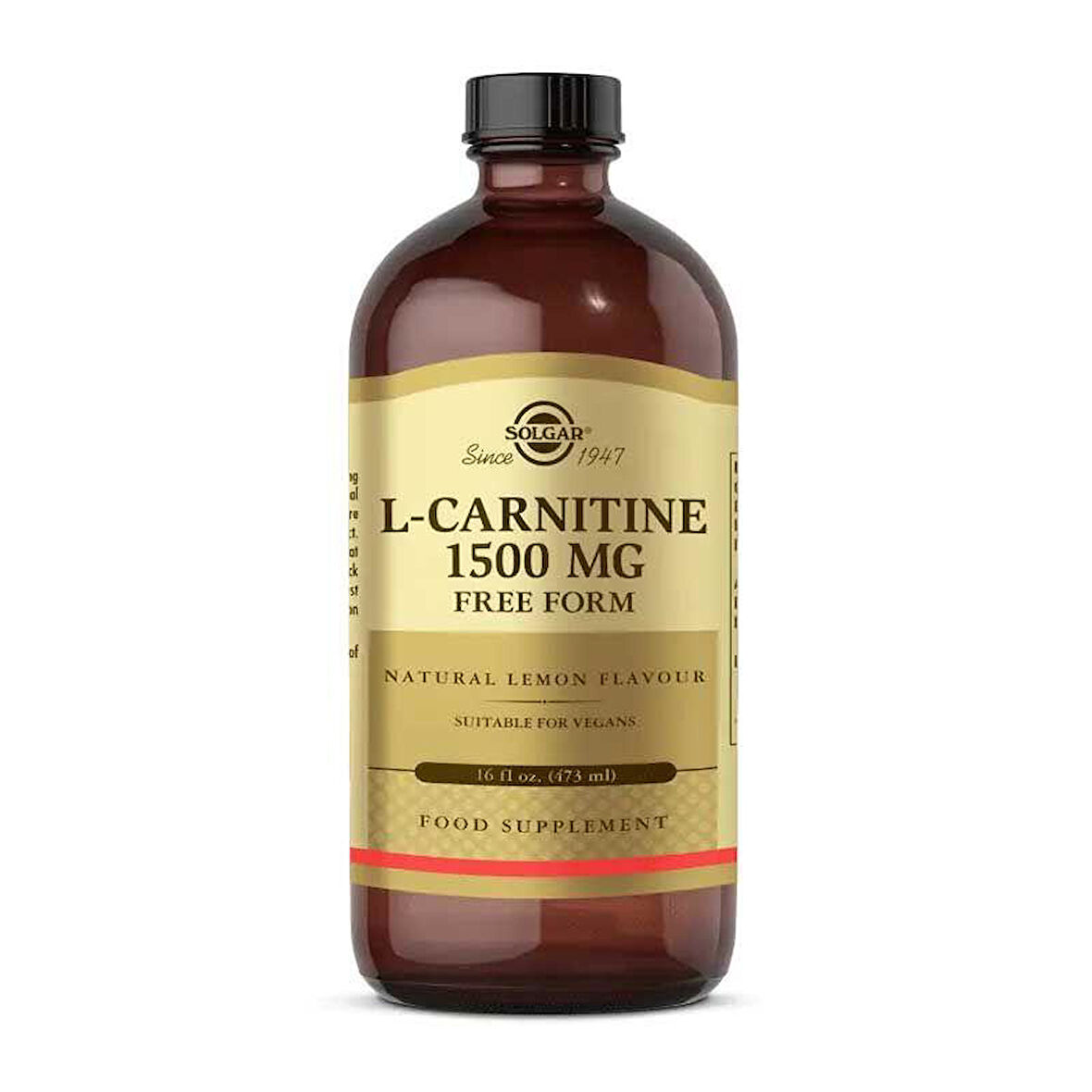 Solgar L-Carnitine 1500 mg Liquid 473 ml - Diş Beyazlatıcı Köpük Hediye