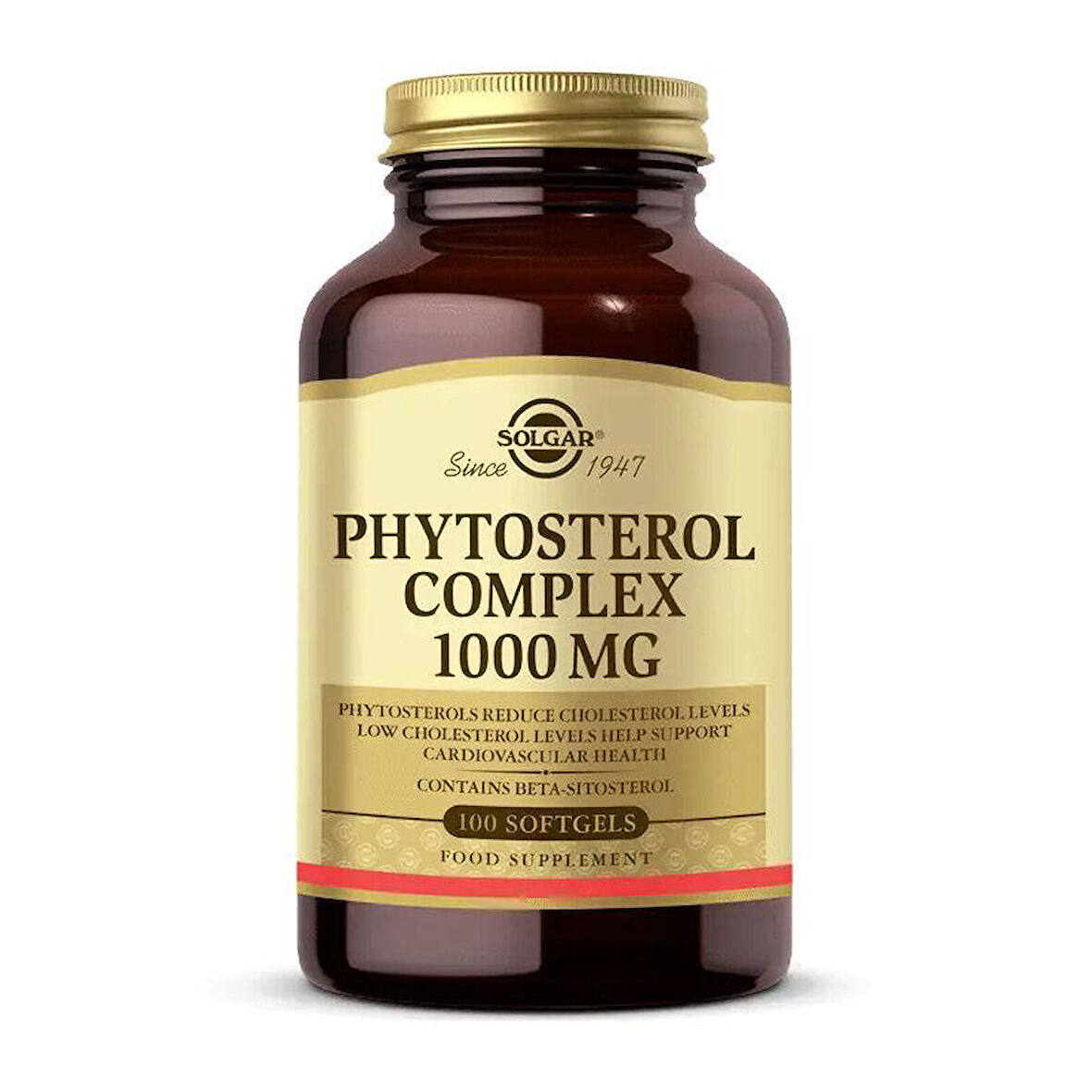 Solgar Phytosterol Complex 1000mg 100 kapsül - Diş Beyazlatıcı Köpük Hediye