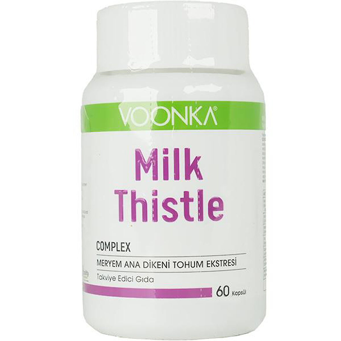 Voonka Milk Thistle İçeren Takviye Edici Gıda 62 Kapsül - Diş Beyazlatıcı Köpük Hediye