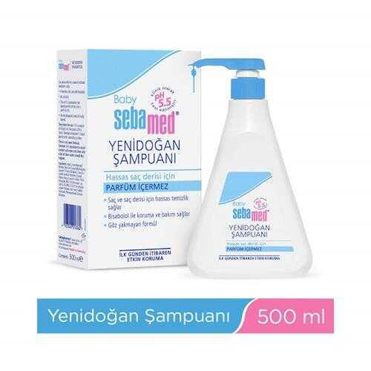 Sebamed Baby Bebek Şampuanı 500 ML - Diş Beyazlatıcı Köpük Hediye