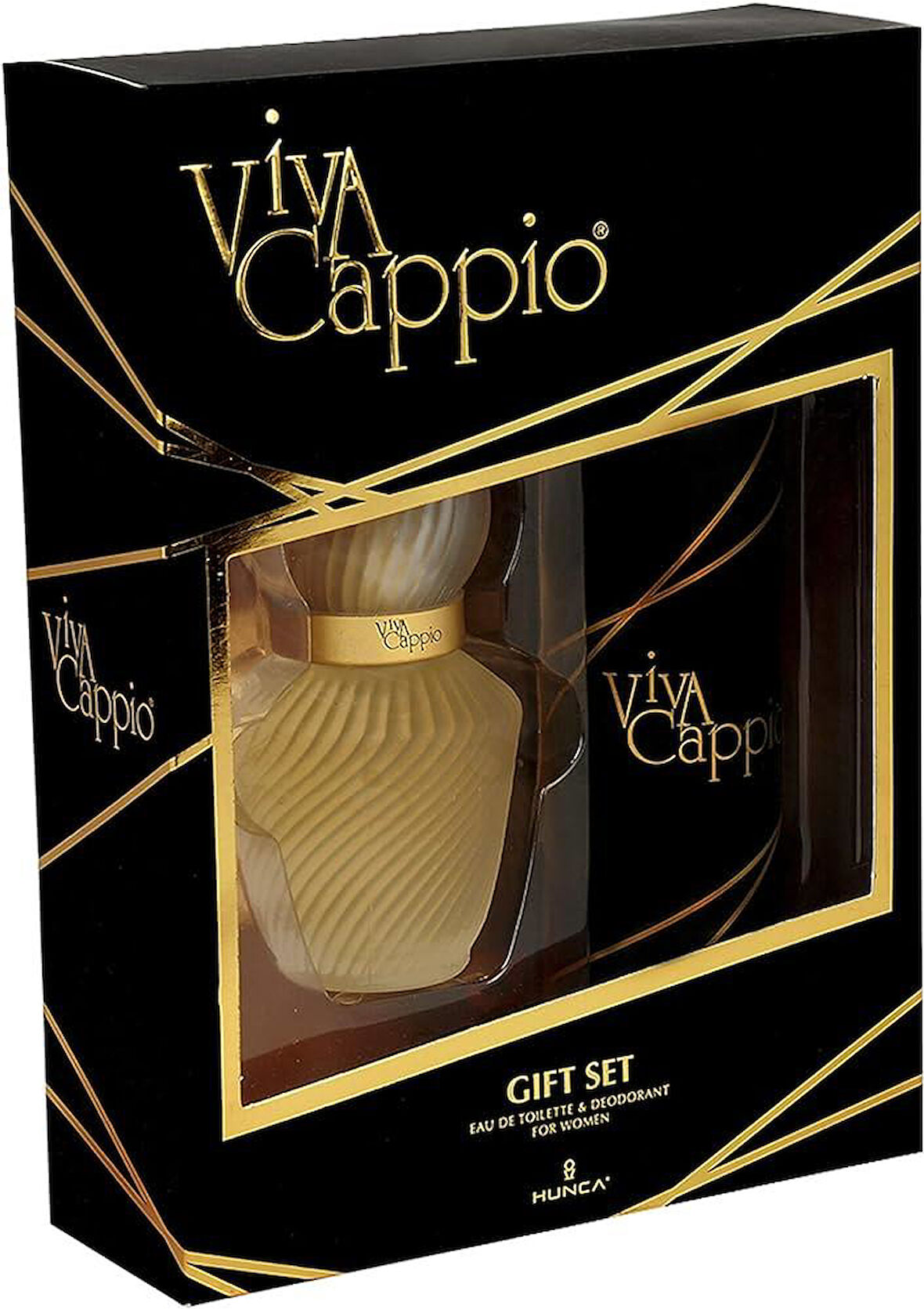 Viva Cappio Kadın Parfüm Seti Classic Edt 60ml + 150ml Deodorant - Diş Beyazlatıcı Köpük Hediye