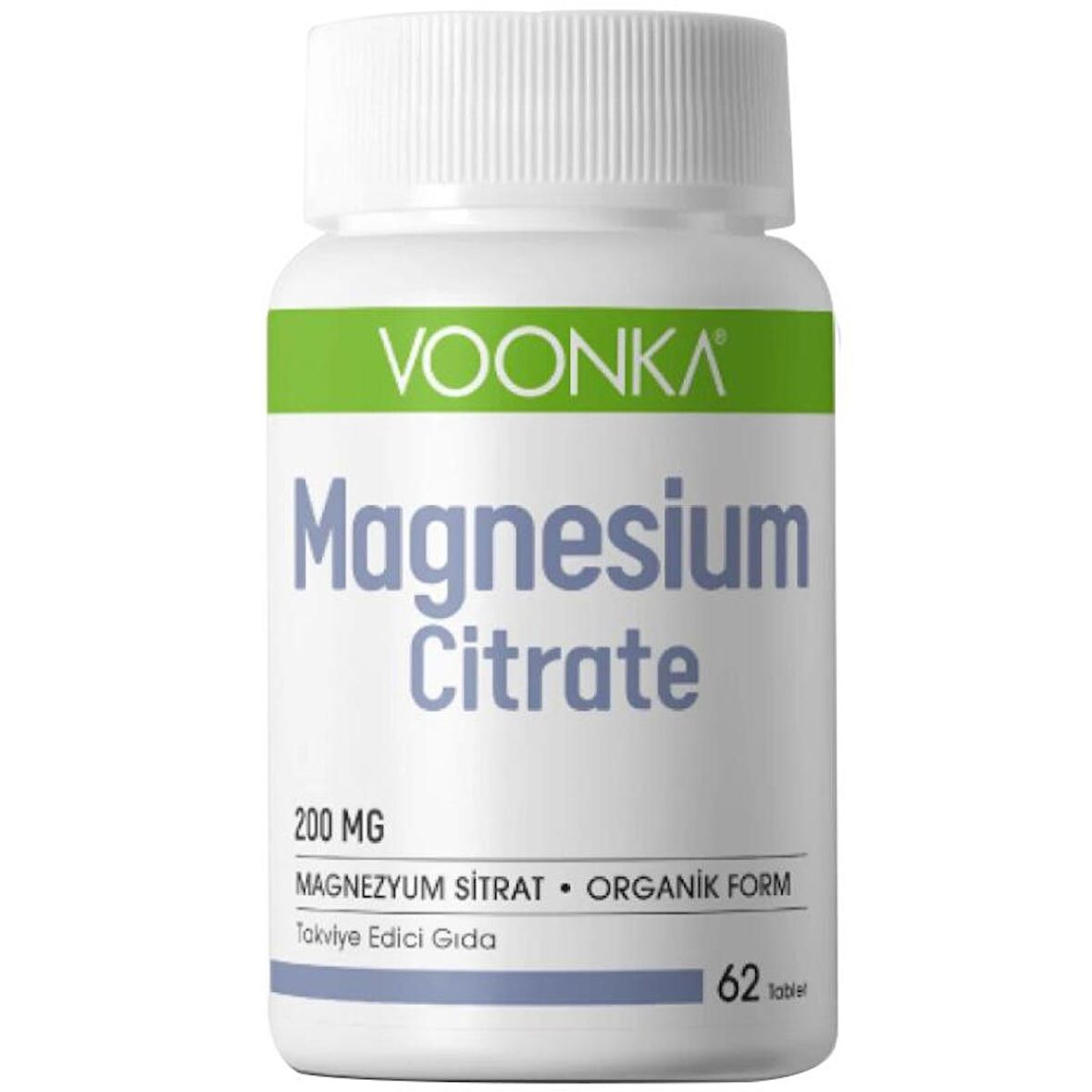 Voonka Magnesium Citrate 62 Kapsül