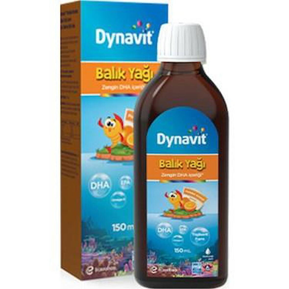 Dynavit Portakal Aromalı Balık Yağı 150 ml