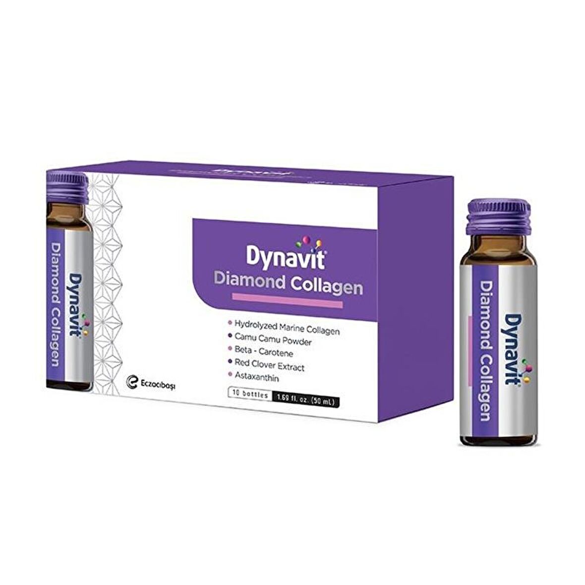 Dynavit Diamond Collagen Sıvı Takviye Edici Gıda 10 x 50 ml