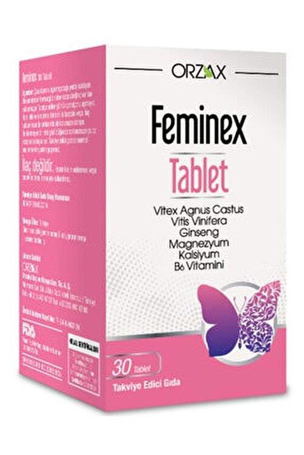 Orzax Feminex 30 Tablet