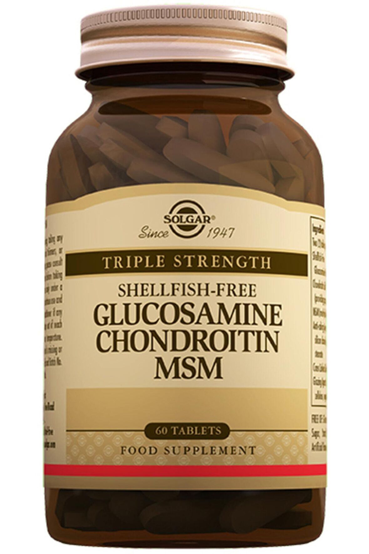 Solgar Glucosamine Chondroitin MSM 60 Tablet
