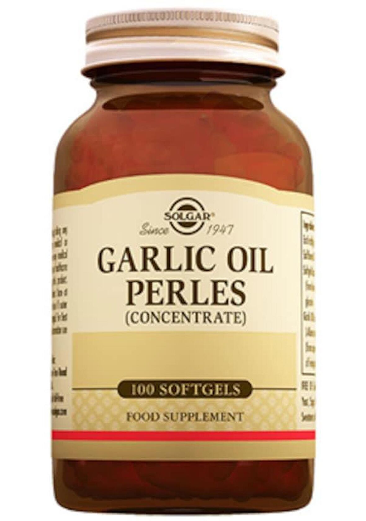 Solgar Garlic Oil Sarımsak Yağı 100 Kapsül