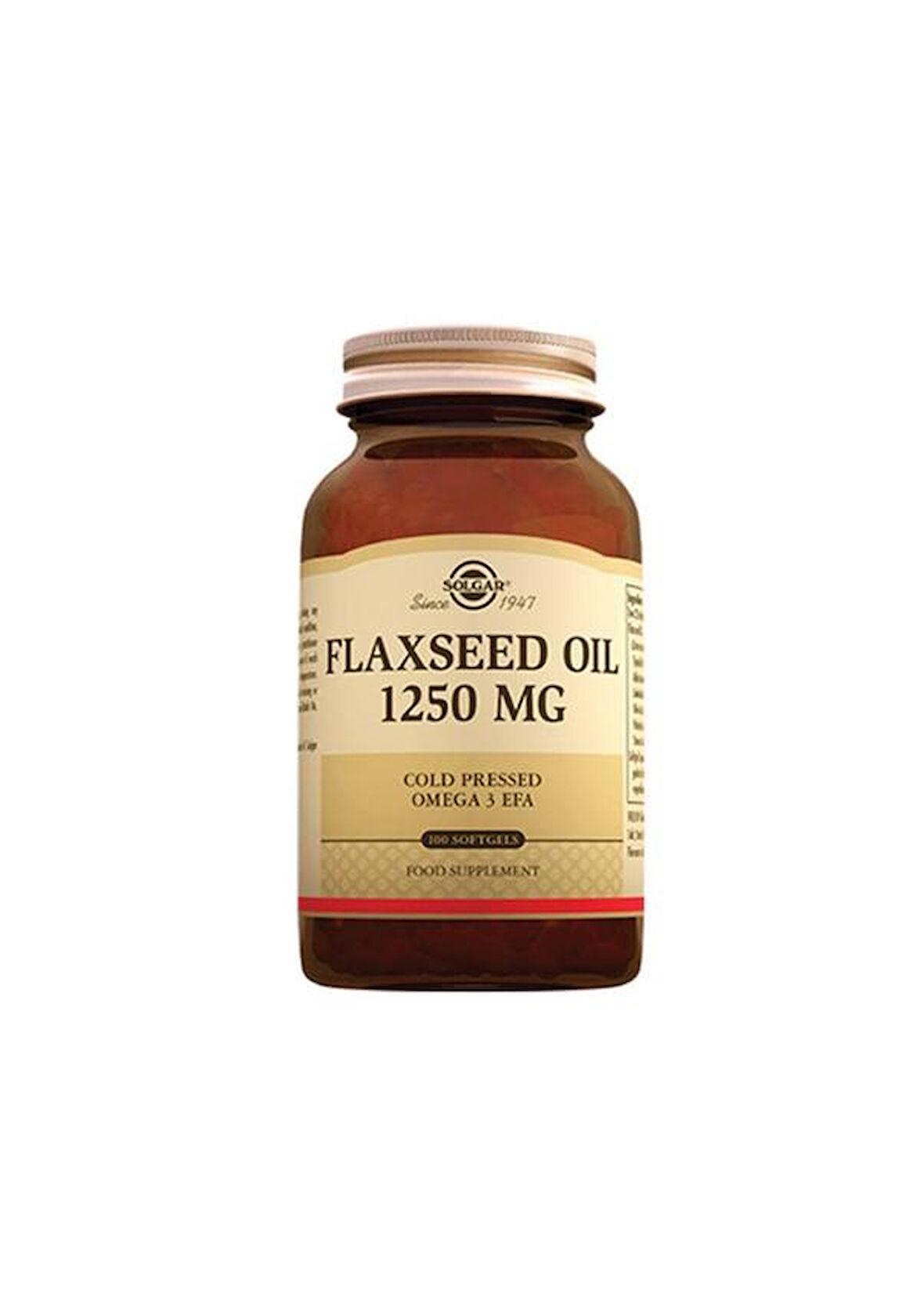 Solgar Flaxseed Oil 1250 mg 100 Kapsül