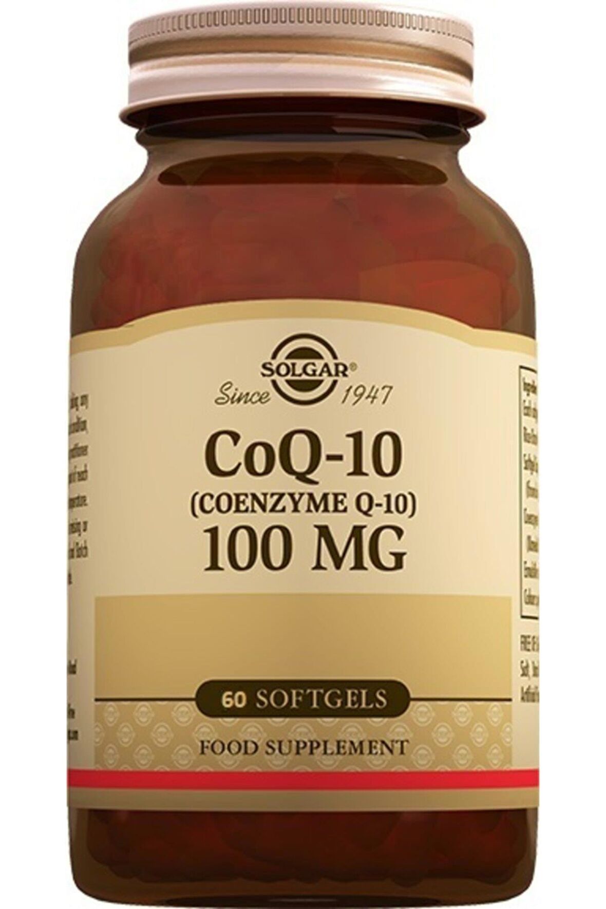 Solgar Coenzyme Q-10 100 mg 60 Kapsül