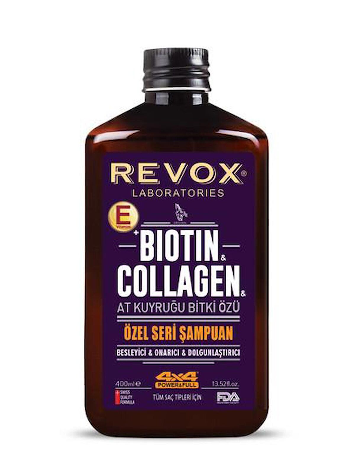 Revox Biotin & Collagen At Kuyruğu Bitki Özlü Şampuan 400 ml