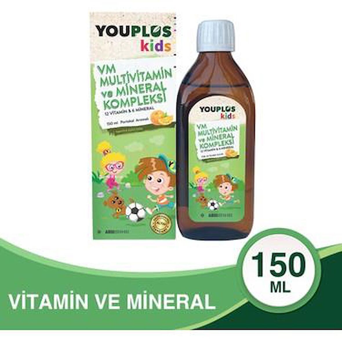 YouPlus Vitamin ve Mineral Kompleksi 150 ml