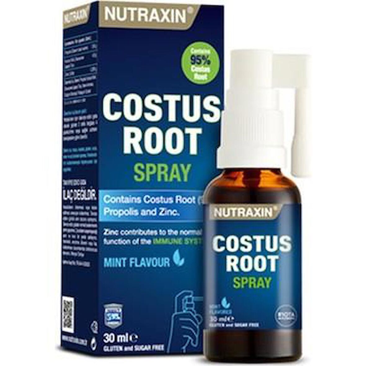 Nutraxin Costur Root Nane Aromalı Sprey 30 ml