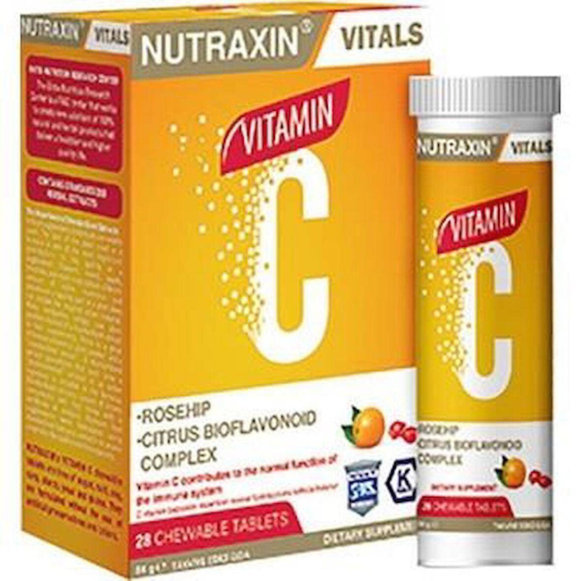 Nutraxin C Vitamini 28 Çiğnenebilir Tablet