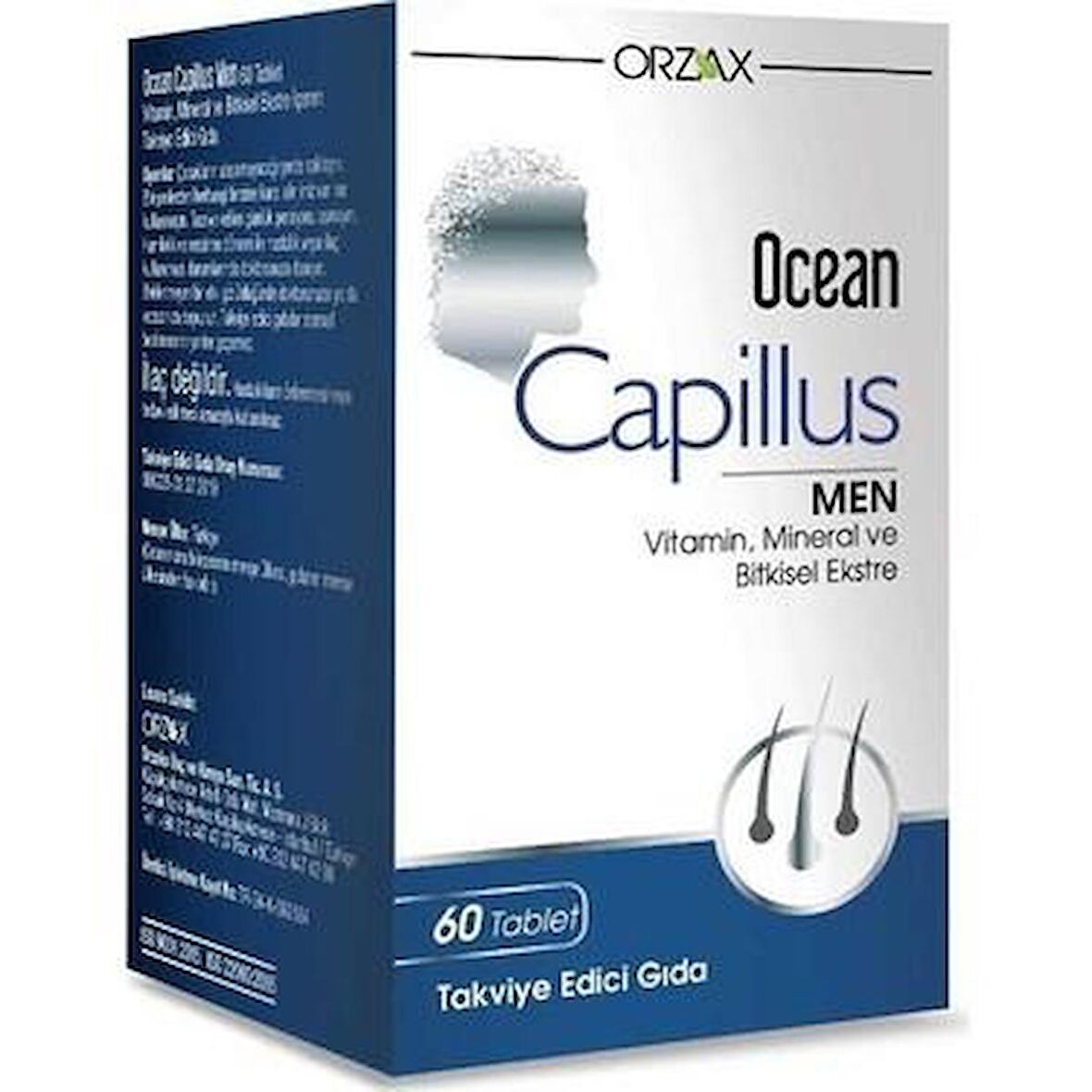 Orzax Ocean Capillus Men 60 Tablet