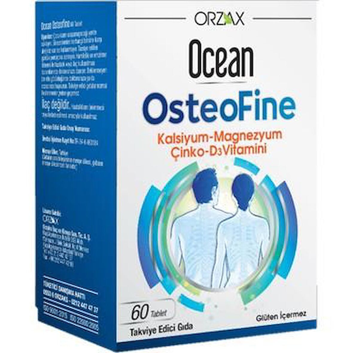 Orzax Ocean OsteoFine Takviye Edici Gıda 60 Tablet