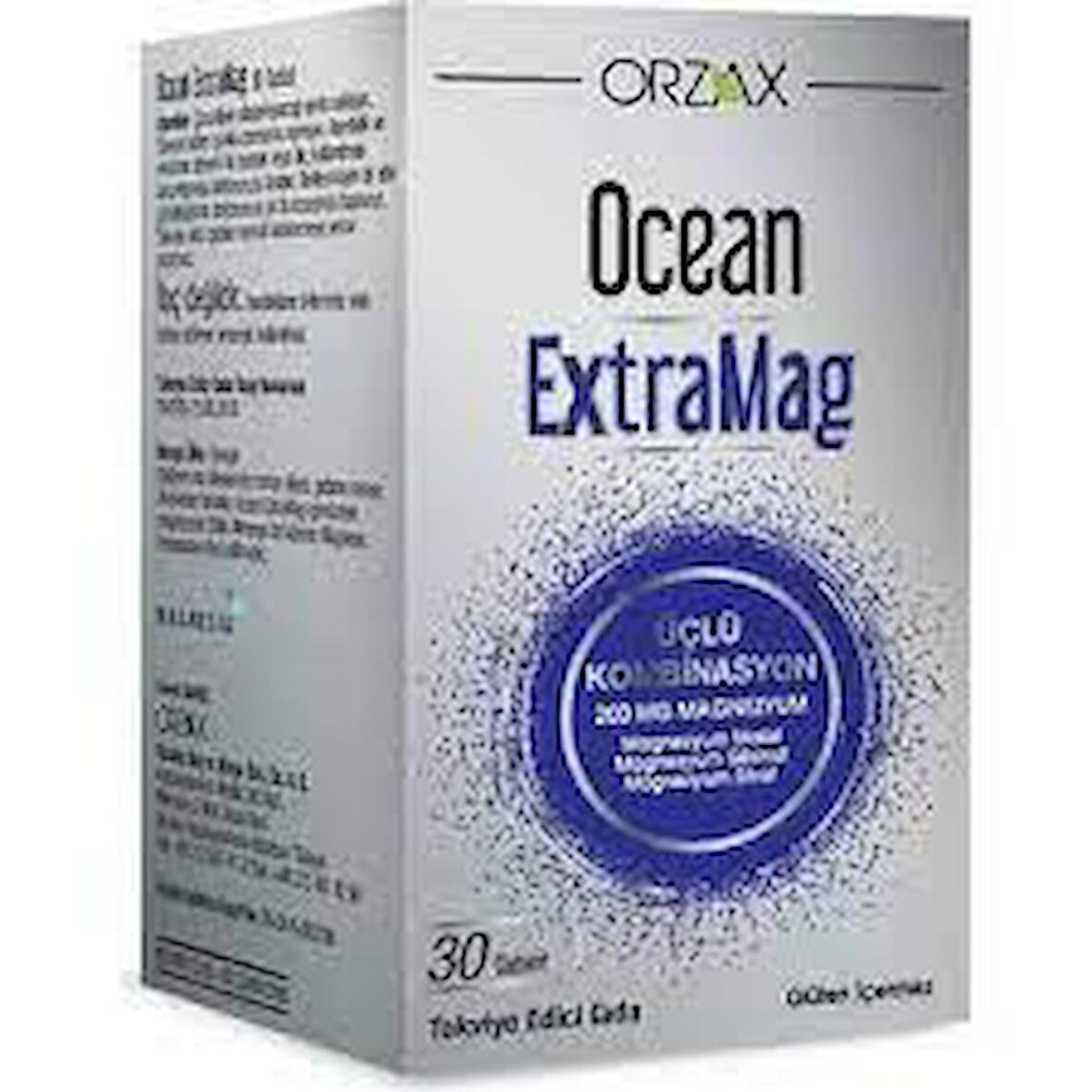 Orzax Ocean ExtraMag Üçlü Kombinasyon 30 Tablet