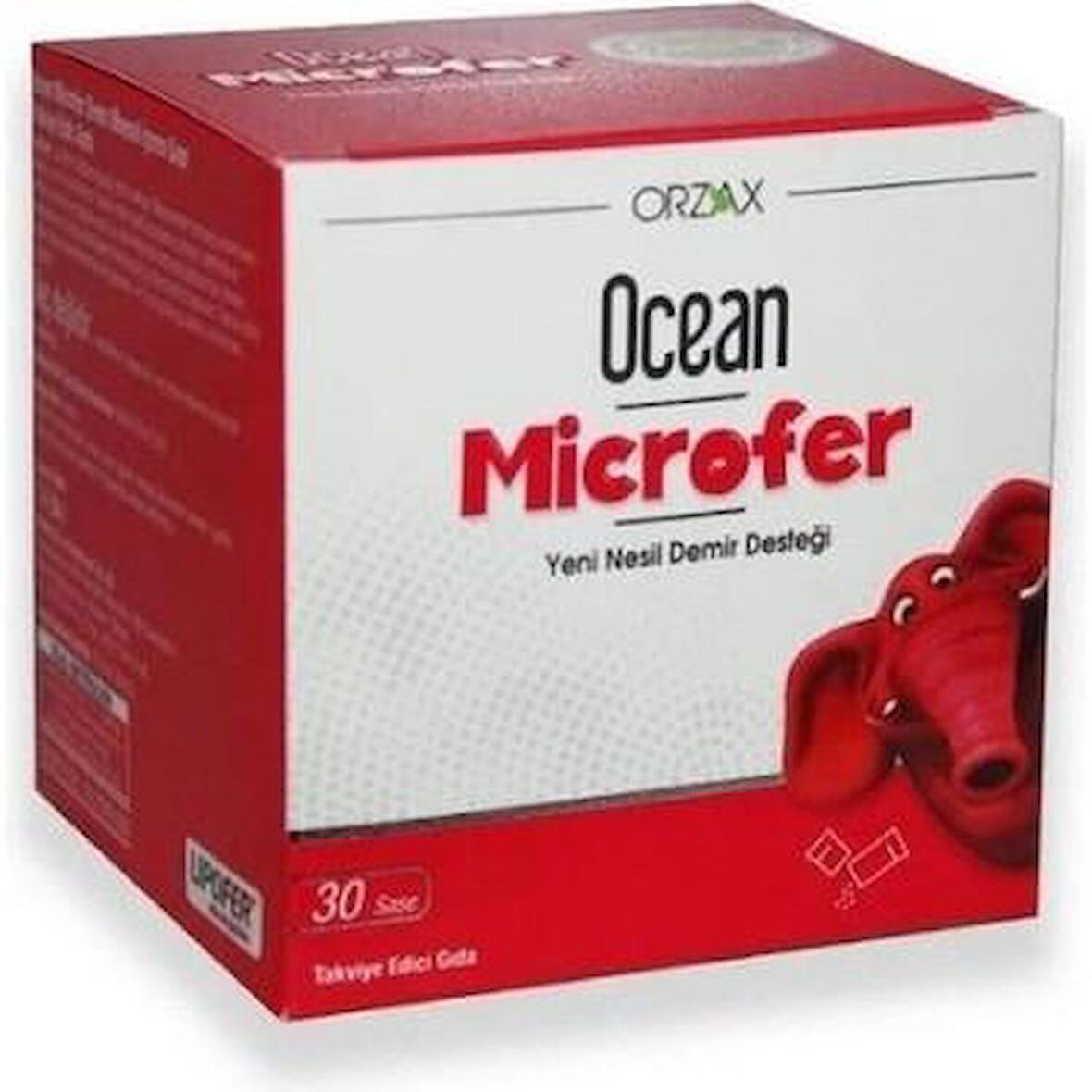 Orzax Ocean Microfer Takviye Edici Gıda 30 Saşe